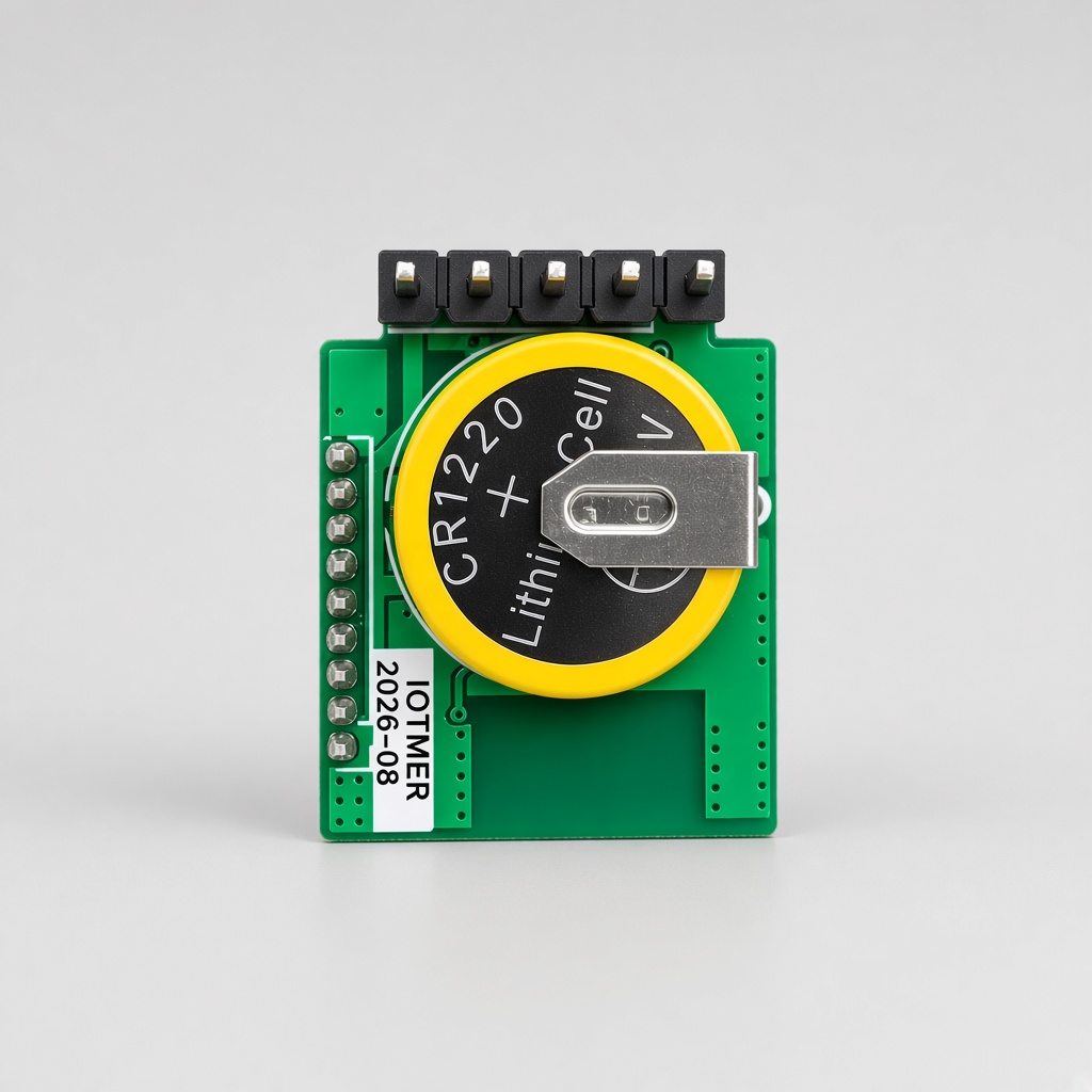 IOTMER Smart Connectivity Module, RTC model, coin-cell side